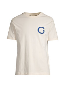 GANT - G Badge T-krekls - 130 CREAM | Stockmann
