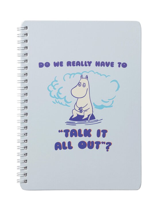 Moomin Arabia - Muumi Talk It All Out -muistivihko A5 - MULTICOLOR | Stockmann - photo 1