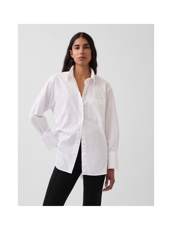 GAP - Big Oxford krekls ar apkakli - OPTIC WHITE 1 | Stockmann - photo 3