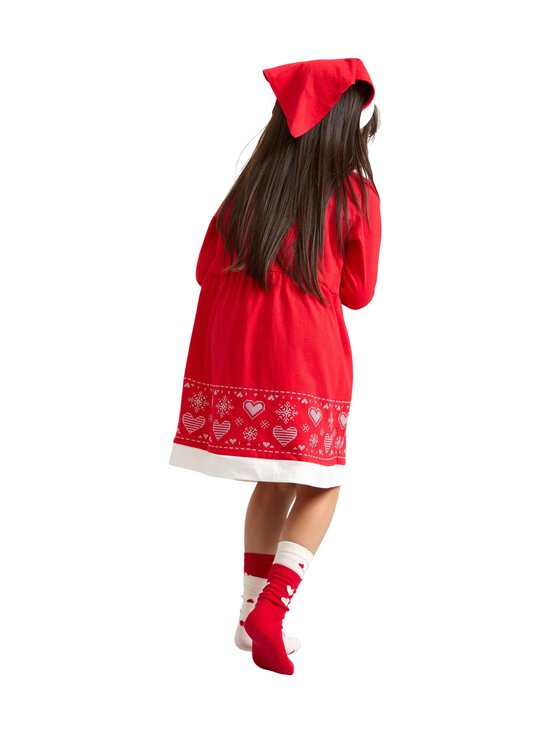 Lindex - Christmas Dress And Headscarf- juhlamekko & hiushuivi - 8668 RED | Stockmann - photo 4