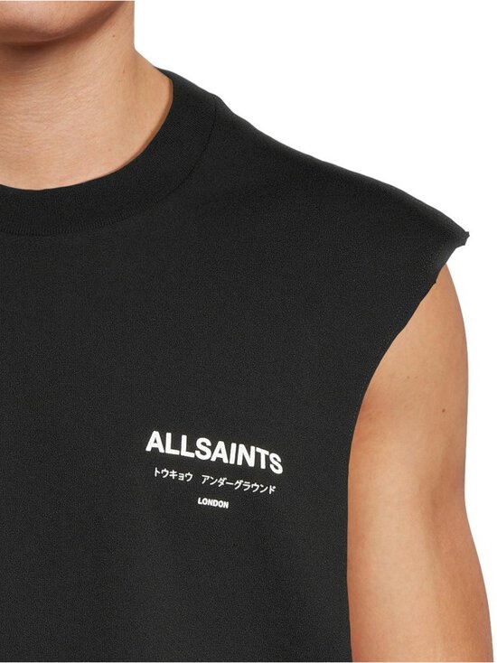 Allsaints - Underground krekls bez piedurknēm - JET BLACK | Stockmann - photo 5