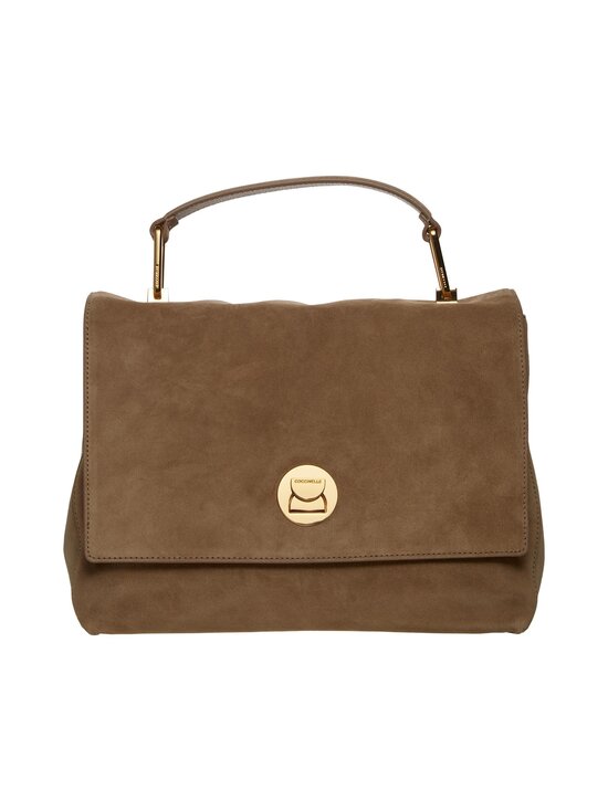 Liya Suede Top Handle -nahkalaukku