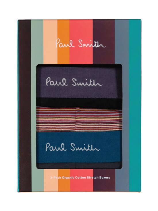 Paul Smith - Signature Stripe and Plain -bokserialushousut 3-pack - 1A 1A_MIXED PLATE 1 - photo 3 Paul Smith - Signature Stripe and Plain -bokserialushousut 3-pack - 1A 1A_MIXED PLATE 1 | Stockmann - photo 3