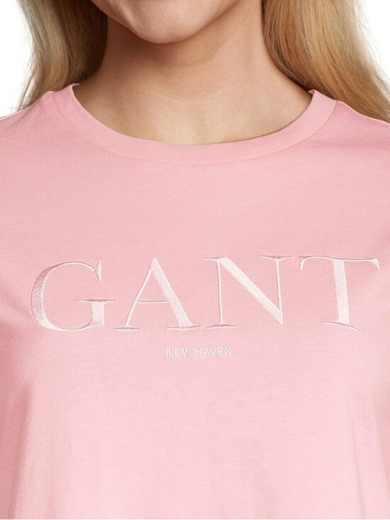 GANT - Tonal Graphic t-paita - 627 GERANIUM PINK - photo 4 GANT - Tonal Graphic t-paita - 627 GERANIUM PINK | Stockmann - photo 4