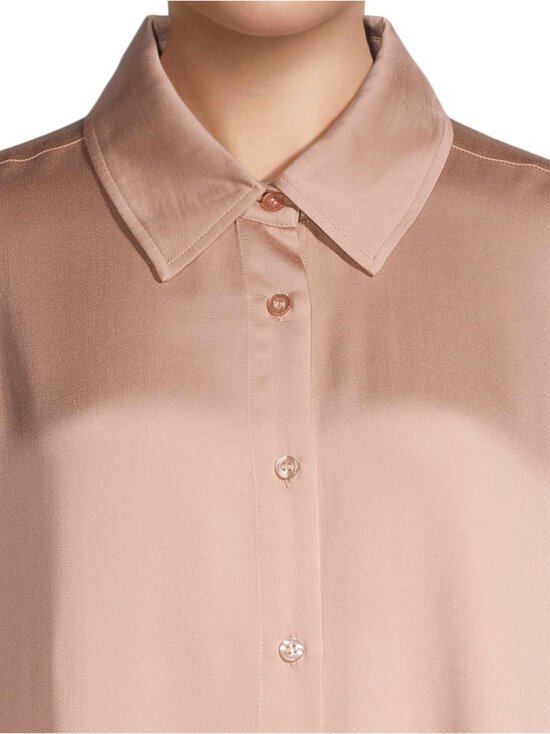 A+more - Sweetie Modal Boyfriend -satiinipaita - BEIGE | Stockmann - photo 5