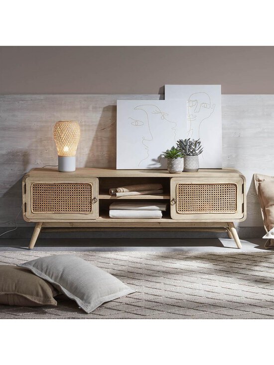 Kave Home - Nalu-tv-taso mindipuu 150 x 50 cm - BEIGE | Stockmann - photo 5