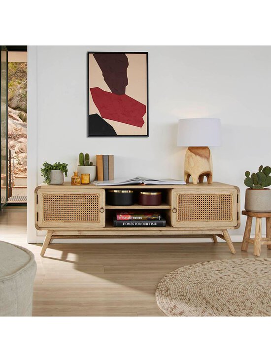 Kave Home - Nalu-tv-taso mindipuu 150 x 50 cm - BEIGE | Stockmann - photo 4