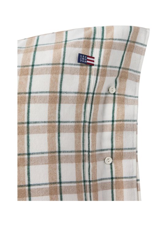 Lexington - Checked Cotton Flannel spilvendrāna 50 x 60 cm - 8310-P25 GREEN/BEIGE/WHITE | Stockmann - photo 3