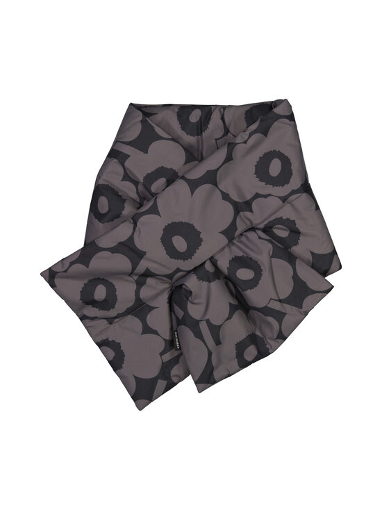 Marimekko - Croma Unikko -huivi - 999 DARK GREY BLACK | Stockmann - photo 1