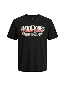 Jack & Jones - JJeLogo t-paita - BLACK | Stockmann