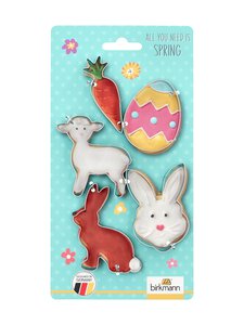 Birkmann - Pääsiäiskeksimuotit 5 kpl - STEEL | Stockmann