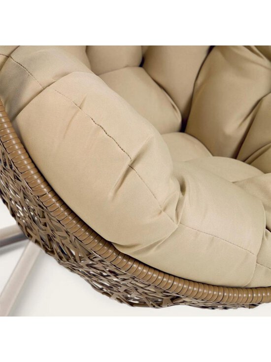Kave Home - Florina-riipputuoli telineellä vaaleanharmaa / ruskea - BROWN | Stockmann - photo 3