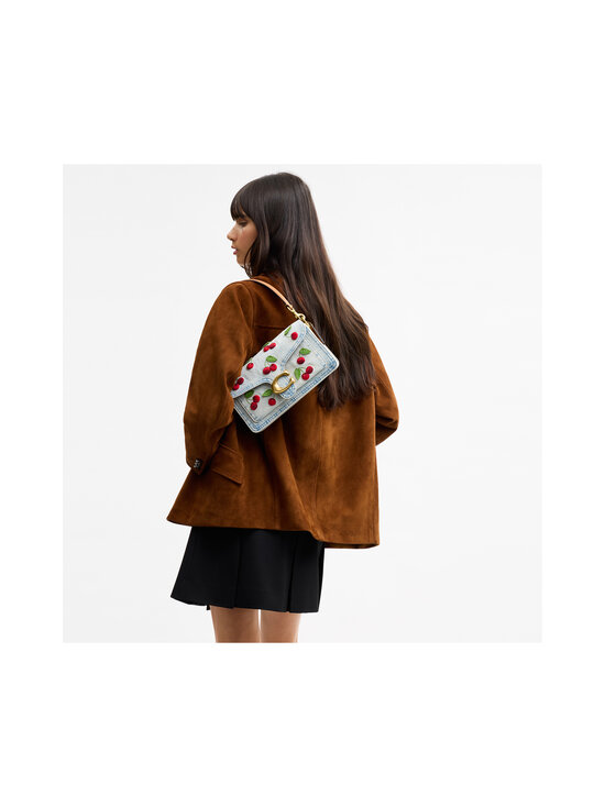 Coach - Tabby Shoulder 26 With Cherry -laukku - B4/DENIM MULTI | Stockmann - photo 8