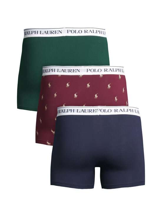 Polo Ralph Lauren - Trunk-alushousut 3-pack - 3PK DMSN RD AOP CRM/NVY/MOSS - photo 2 Polo Ralph Lauren - Trunk-alushousut 3-pack - 3PK DMSN RD AOP CRM/NVY/MOSS | Stockmann - photo 2
