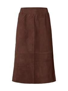 Selected - SlfMadga Midi Suede -nahkahame - CHESTNUT Selected - SlfMadga Midi Suede -nahkahame - CHESTNUT | Stockmann