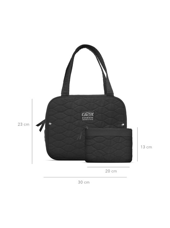 Karen - Cosmetics Bag Set -kosmetiikkalaukkusetti - BLACK | Stockmann - photo 3
