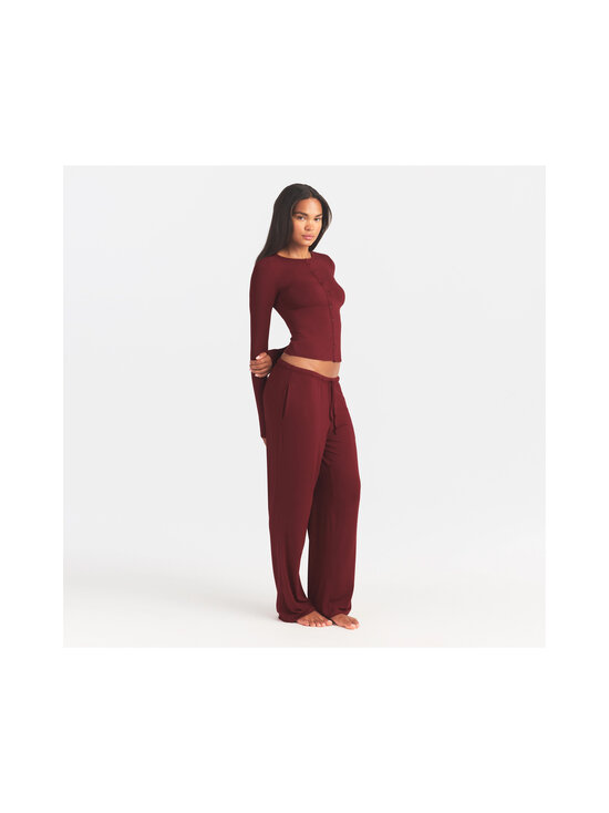 SKIMS - Sleep Set Merlot -pyjama - MERLOT | Stockmann - photo 3