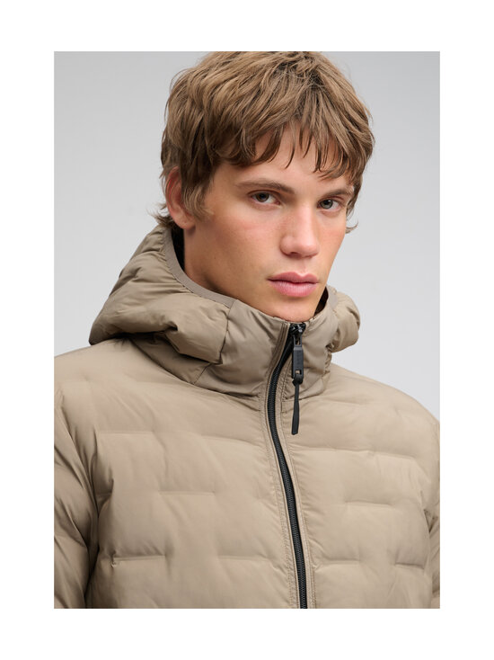 Superdry - Hooded Heat Weld Padded -toppatakki - 8LK FALLEN ROCK BROWN | Stockmann - photo 4