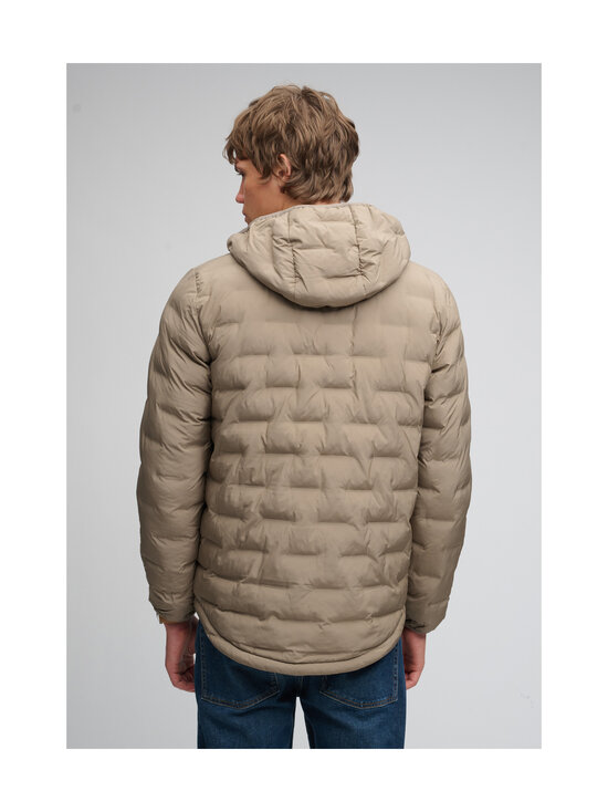 Superdry - Hooded Heat Weld Padded -toppatakki - 8LK FALLEN ROCK BROWN | Stockmann - photo 5