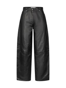 Samsoe Samsoe - Saharpal-nahkahousut - CLR000021 BLACK | Stockmann