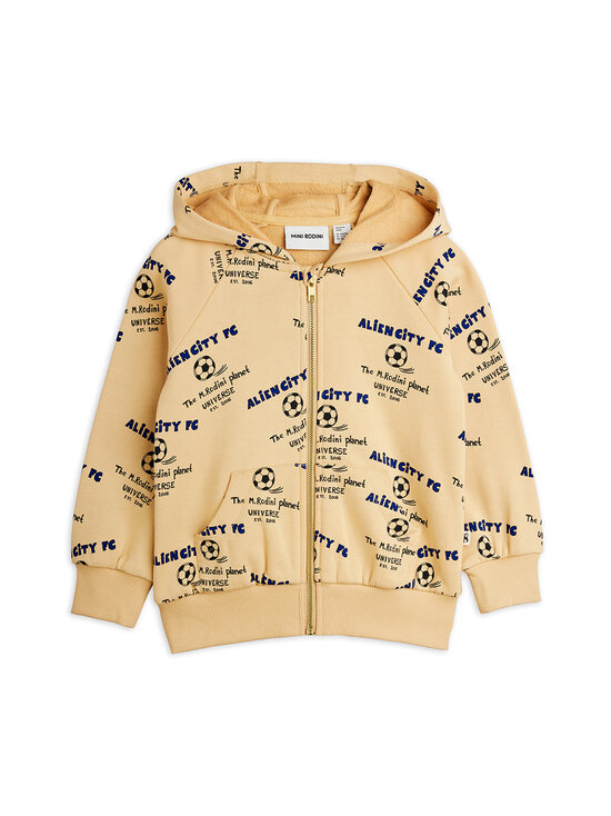 Mini Rodini - Alien City FC -hupullinen collegetakki - 13 BEIGE | Stockmann - photo 1