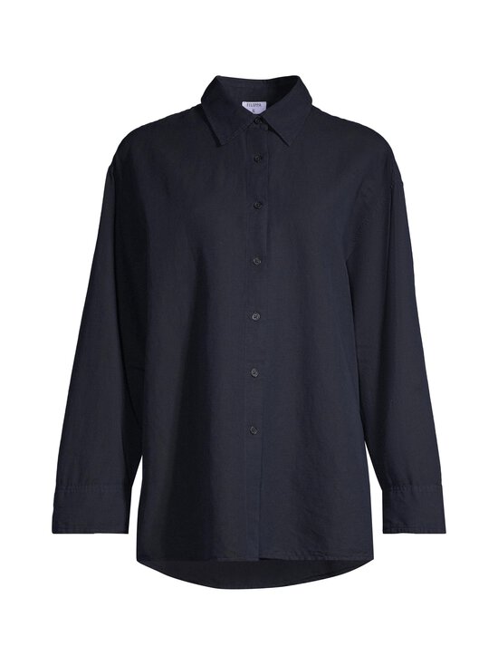Filippa K - Sandie Linen -paitapusero - 2830 NAVY | Stockmann - photo 1