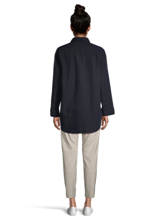 Filippa K - Sandie Linen -paitapusero - 2830 NAVY | Stockmann - photo 3