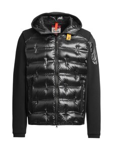 Parajumpers - Fleece Hooded - untuvatäytteinen hybriditakki - 0541 - BLACK Parajumpers - Fleece Hooded - untuvatäytteinen hybriditakki - 0541 - BLACK | Stockmann
