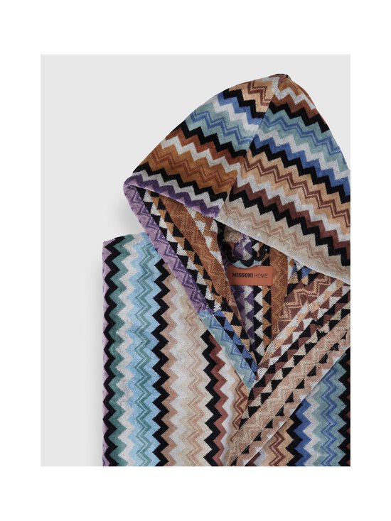 Missoni Home - Adam peldmētelis ar kapuci - 160 BLACK MULTICOLOR - photo 2 Missoni Home - Adam peldmētelis ar kapuci - 160 BLACK MULTICOLOR | Stockmann - photo 2