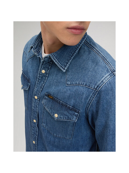 Lee - Teksasärk Regular Western Brookside - DENIM BLUE | Stockmann - photo 5