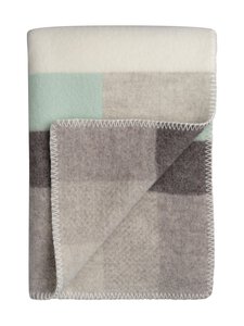 Røros Tweed - Mikkel vilnas pleds 135 x 200 cm - GREY | Stockmann