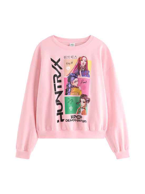 Lindex - Demon Hunter -collegepaita - 6963 PINK | Stockmann - photo 1