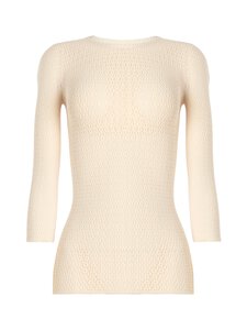 Wolford - Daisy-verkkopaita - 1167 BUTTERCREAM | Stockmann