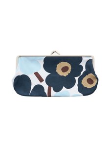 Marimekko - Mini Unikko -silmälasikukkaro - 145 WHITE, BLUEBERRY, C.BLUE, DK.BROWN | Stockmann