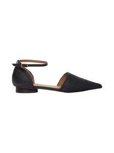 Flattered - Baleriinad - 002 BLACK RAFFIA | Stockmann