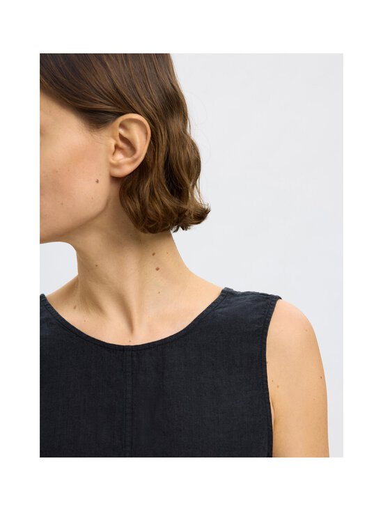 Selected - SlfLinna lina tops - BLACK - photo 4 Selected - SlfLinna lina tops - BLACK | Stockmann - photo 4