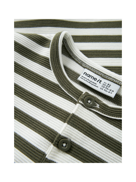 Name It - Särk NmmNiles Regular Grandad - OLIVE NIGHT | Stockmann - photo 3