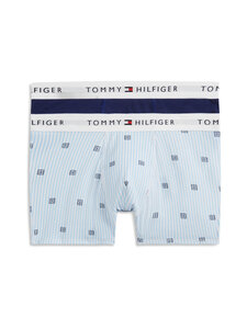 Tommy Hilfiger - Printtikuvioidut alushousut 2-pack - 068 FLAG ITHACA / PREPPY NAVY | Stockmann