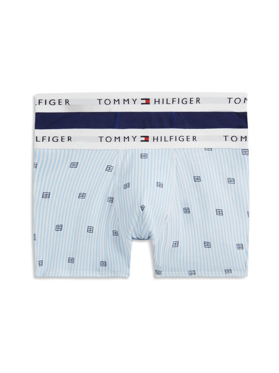Tommy Hilfiger - Printtikuvioidut alushousut 2-pack - 068 FLAG ITHACA / PREPPY NAVY | Stockmann - photo 1