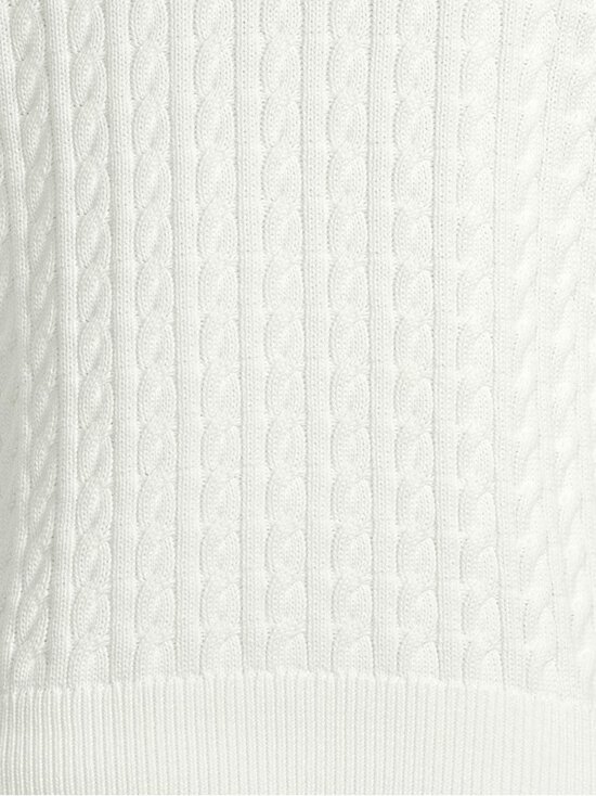 Lacoste - Crewnecks-palmikkoneule - FLOUR/GREEN | Stockmann - photo 6