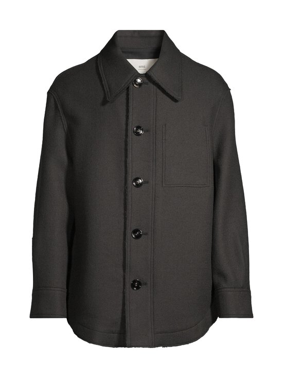 Ami - Napillinen villakangastakki - 020 : ANTHRACITE | Stockmann - photo 1