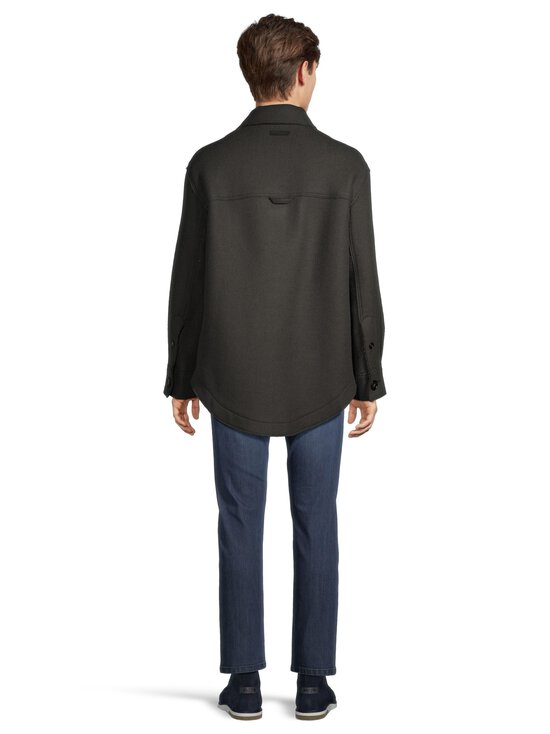 Ami - Napillinen villakangastakki - 020 : ANTHRACITE | Stockmann - photo 3