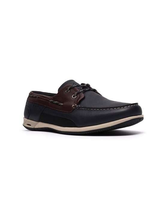Clarks - Orson Sail -nahkaloaferit - NAVY COMBI | Stockmann - photo 2