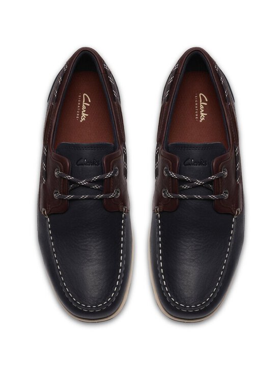 Clarks - Orson Sail -nahkaloaferit - NAVY COMBI | Stockmann - photo 5