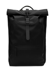 Rains - Rolltop-reppu - 84 BLACK GRAIN | Stockmann