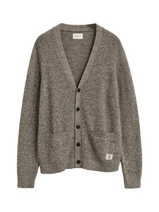 GANT - Wool Blend Mouline -neuletakki - 281 BROWN MELANGE | Stockmann