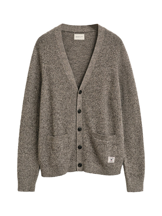 GANT - Wool Blend Mouline -neuletakki - 281 BROWN MELANGE | Stockmann - photo 1