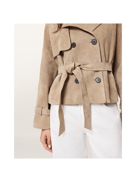 Allsaints - Reed-mokkanahkatakki - TAUPE BROWN | Stockmann - photo 2