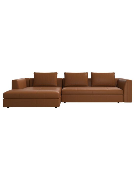 BoConcept - Bergamo-divaanisohva Nordic Grain -nahka 5134 caramel L 319 cm - BROWN | Stockmann - photo 1