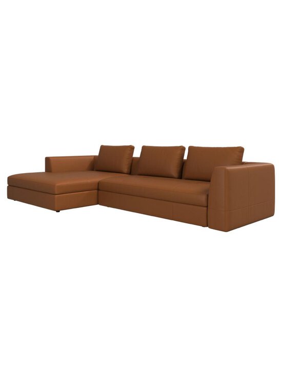 BoConcept - Bergamo-divaanisohva Nordic Grain -nahka 5134 caramel L 319 cm - BROWN | Stockmann - photo 2